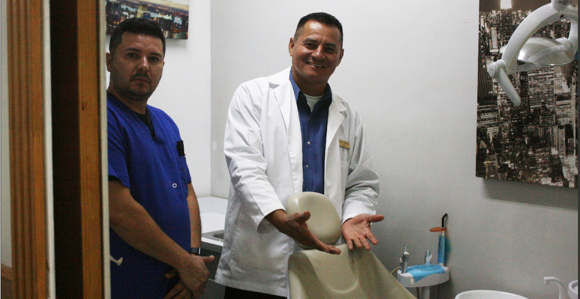 Dr. Perales and Assistant